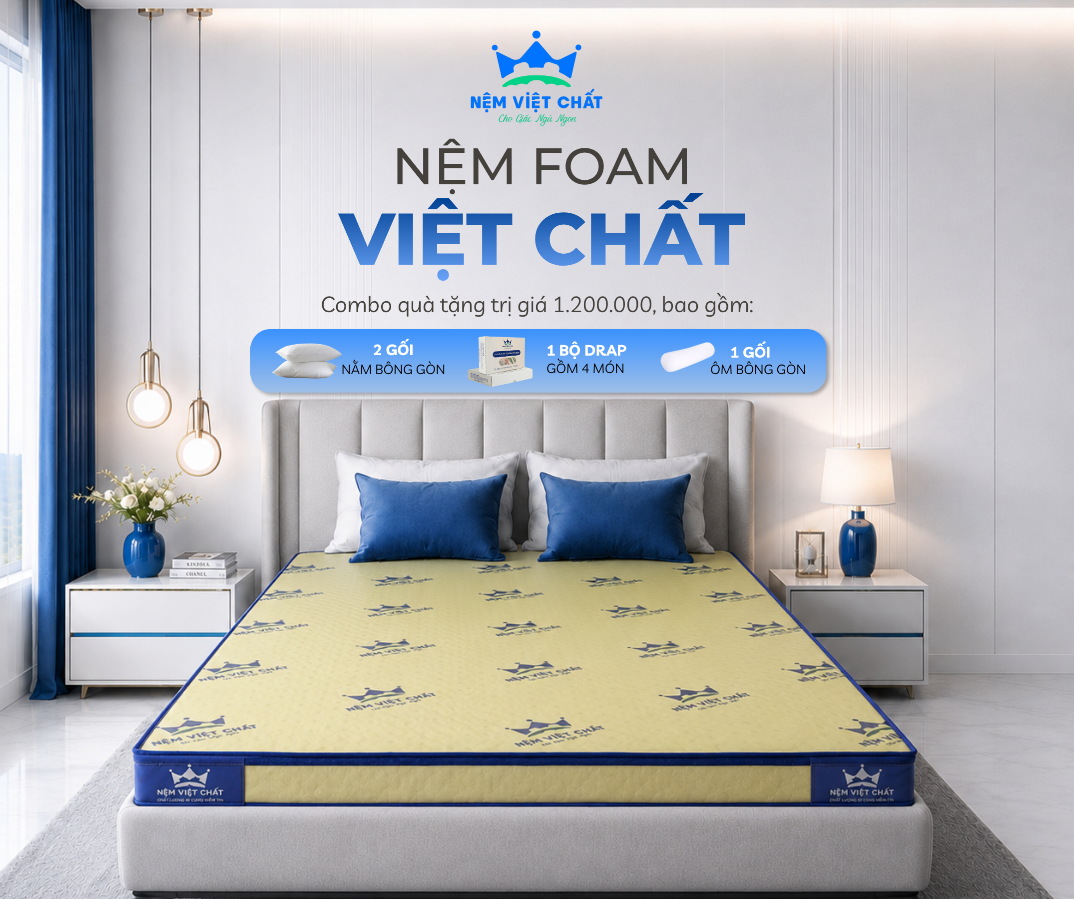 Nệm Foam Việt Chất