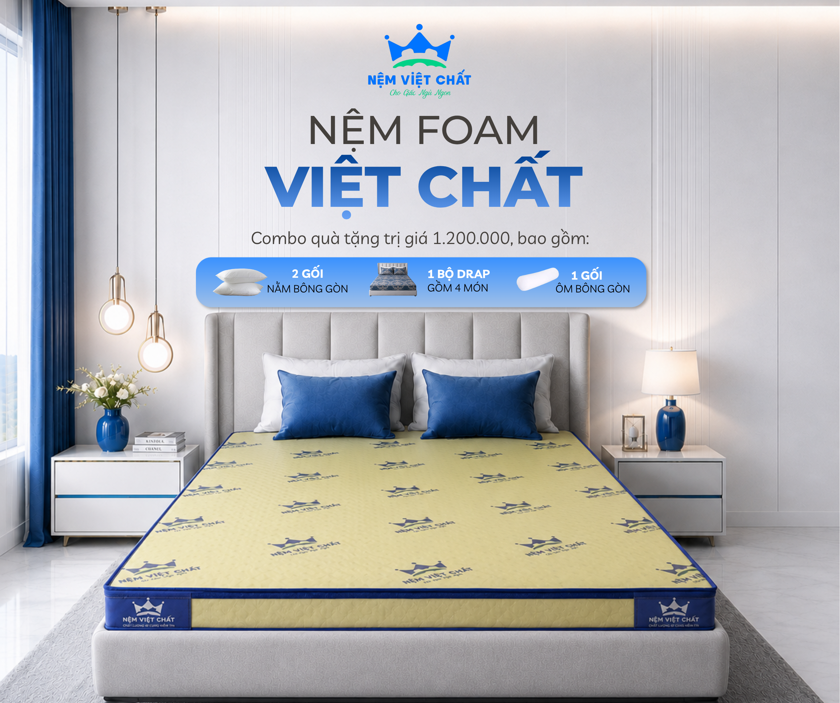 Nệm Foam Việt Chất