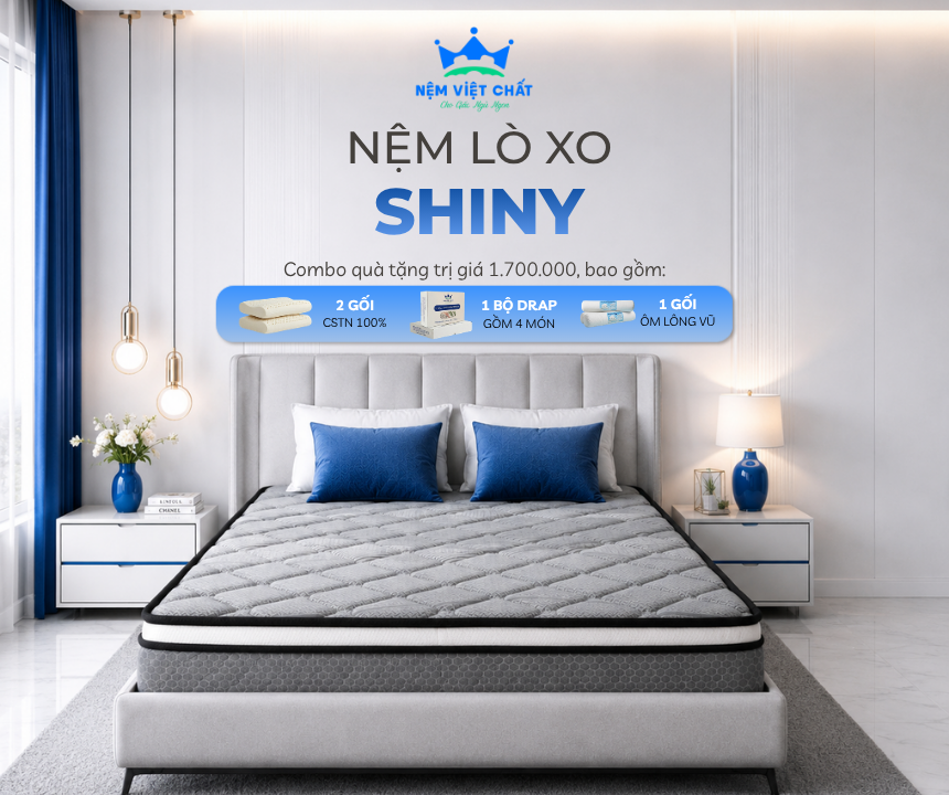 Nệm Lò Xo Shiny