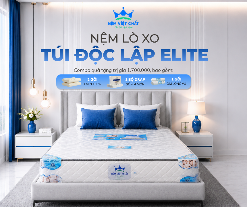 Nệm Lò Xo túi độc lập Elite