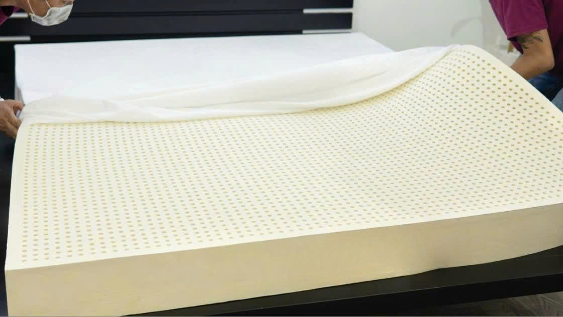 nệm cstn latex natura việt chất