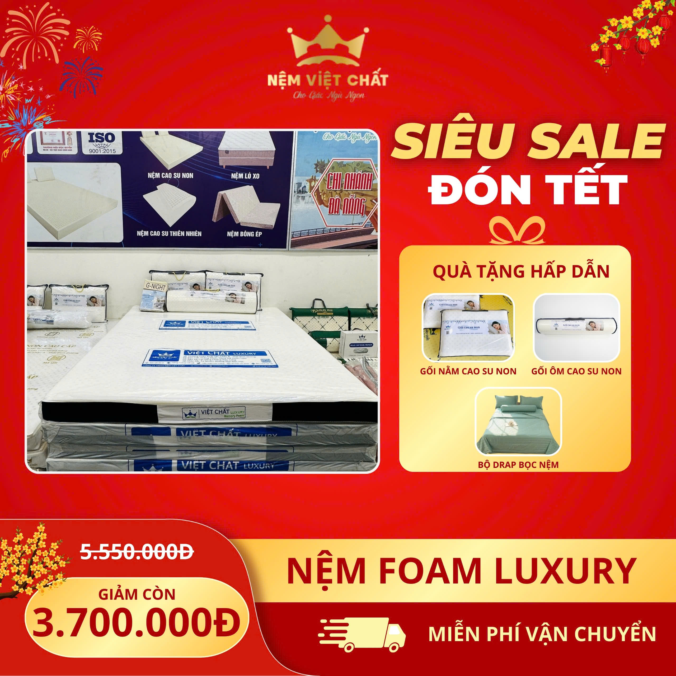 Nệm Luxury Việt chất