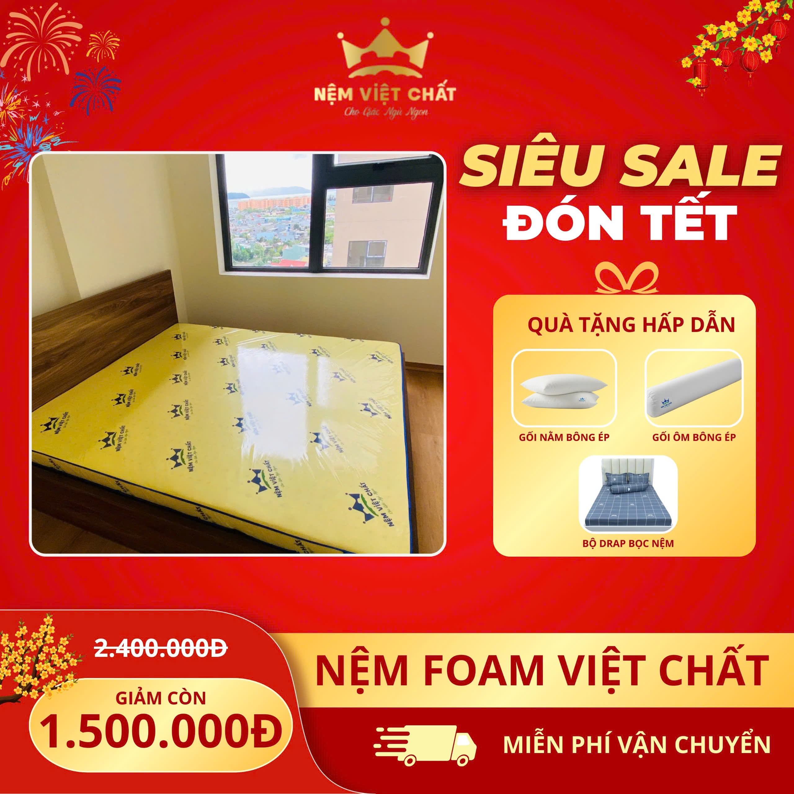 Nệm Foam Việt Chất